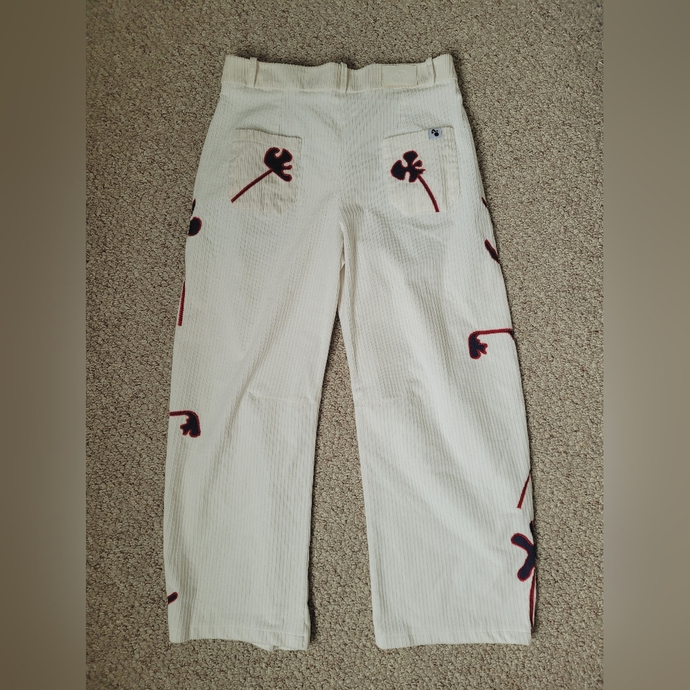 Anthropologie Velvet Pants - Picture 6 of 8